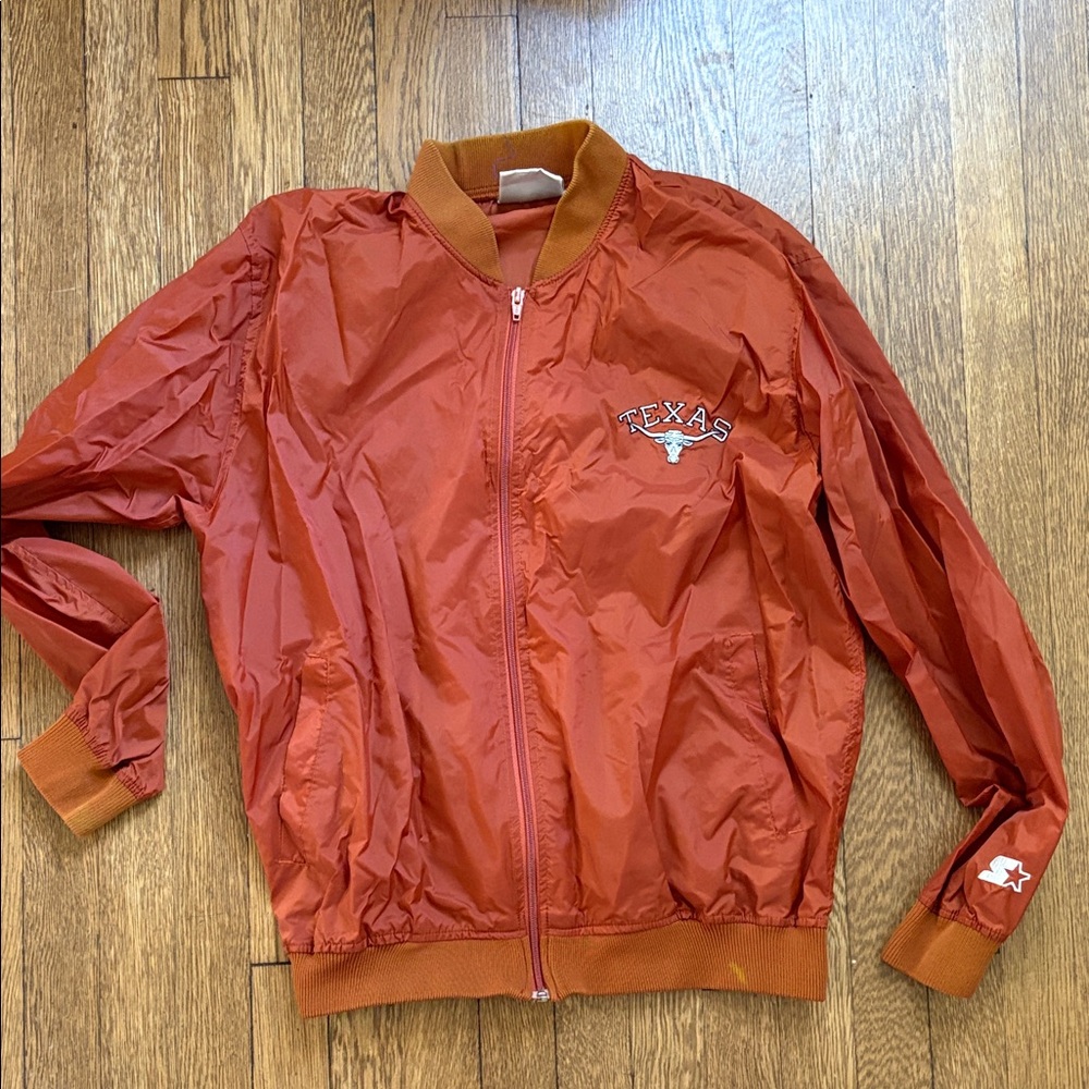Vintage Starter University of Texas Longhorns windbreaker size M